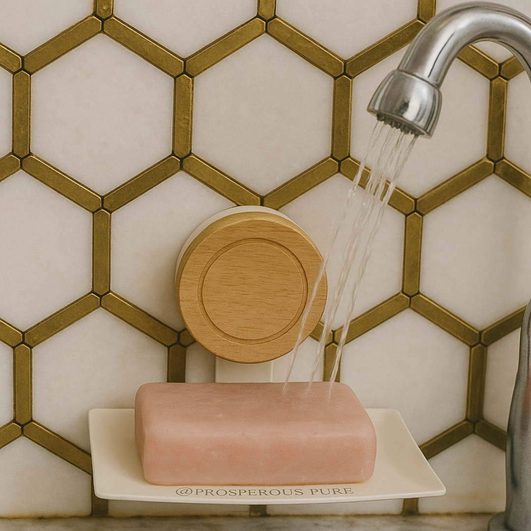 Pink soap bar on a white soap dish with a wooden cover, soap dish with holder
soap holder
shower soap holder
soap dish holder
bar soap holder
soap bar holder
holder for soap
soap holder shower
bathroom soap holder
bathtub soap holder