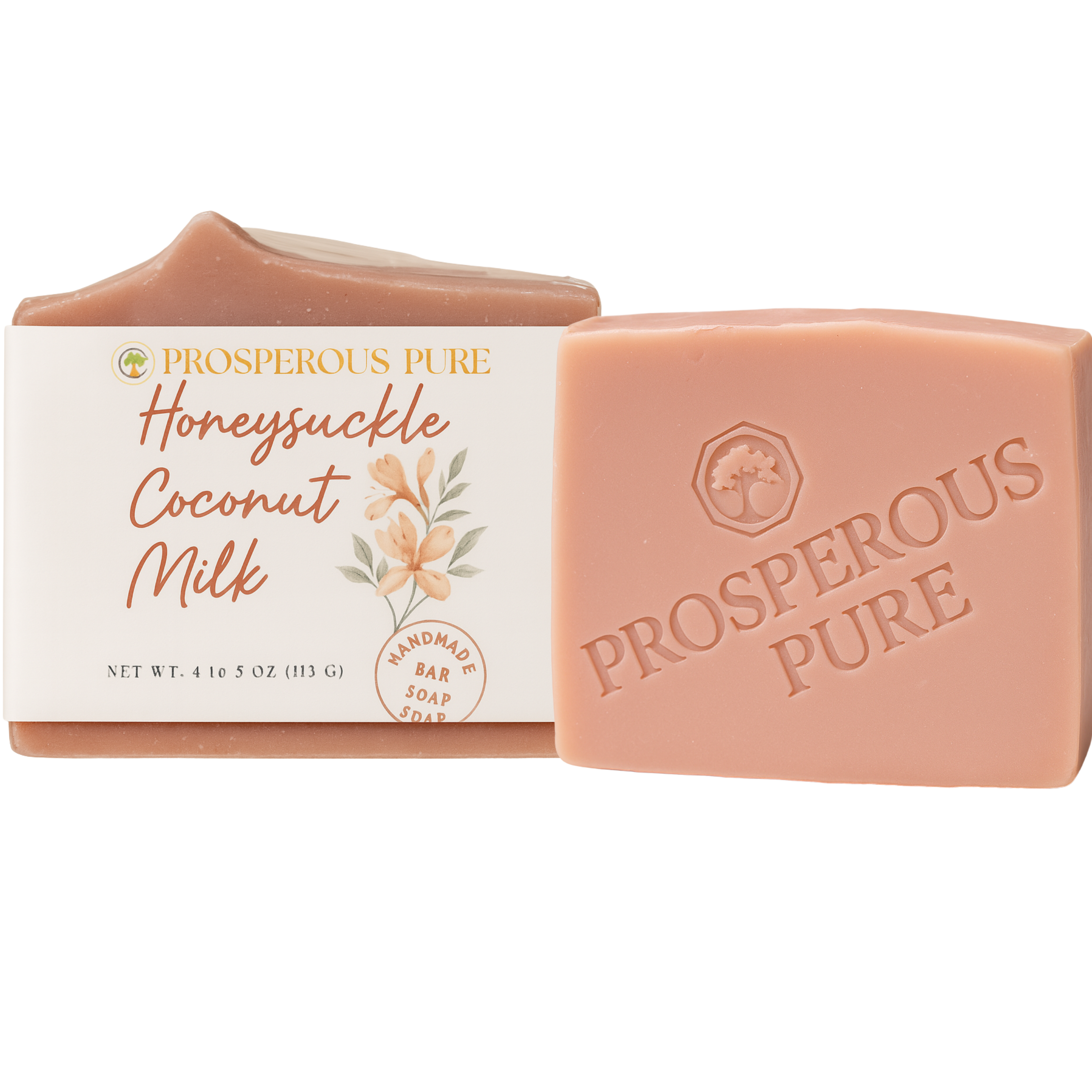 Honeysuckle Coconut Milk Face Body Soap